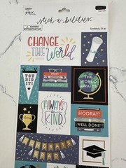 The Paper Studio Paper Craft Stick A Bilities Change The World Always Be Kind