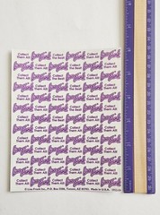 Vtg Lisa Frank Scented Stickers Princess Pearls Strawberry S952-04 Shih Tzu dog