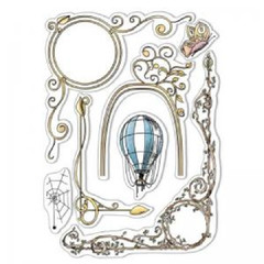 CIAO BELLA STAMPING ART CLEAR ACRYLIC STAMPS – AESOP’S FABLES FRAME