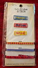 Karen Foster Design Gel Slides & Trim; 5 Packages; New Unopened; Original Owner