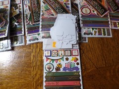 RECOLLECTIONS DIE-CUT STICKERS KWANZAA HOLIDAY LOT OF [9] 69 PC LOWEST NEW FR SH
