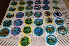 Vintage 1994 Special Expressions Endangered Species 32 Stickers Panda Seal Frog