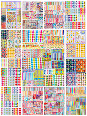 Huge Lot 959+ Stickers For Planner Craft Scrapbook Album Journal Books Projects