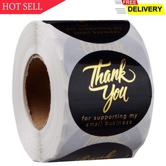 1.5 Inch Thank You Stickers | 500 Thank You Stickers for Small Business| Self…