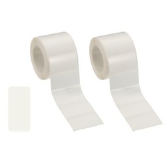 800 Pcs Thermal Sticker Paper, 1.2×0.6″ Square Thermal Printer Label, White