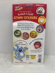 Stinky Stickets By Trend Scooper Dooper/Chocolate Scent Retro 24/Pack Brown