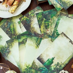 30X Woods Flower Scrapbook Paper Not Stickers Junk Journals Planner Wall Collage