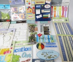 K&Company Jolee’s Boutique Marcella Scrapbook Sticker Lot Most New