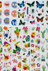 550+ Wholesale Sticker Lot, Zoo Safari Jungle Ocean Sea Animals Tropical Plant