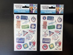 Looney Tunes Set Of 2 New 4 Sheet SandyLion France Shiny Stickers Bugs Bunny