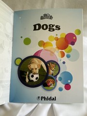 Baby Animals Dogs Soft Cover Sticker Book (Over 50 Reusable Stickers)