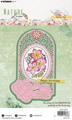 STUDIO LIGHT – METAL CUTTING DIES – PEONY TAG