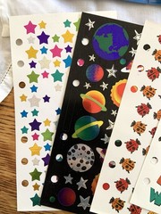 Stickopotamus Sticker 6-Ring Binder Album With 32 Stickers Pages