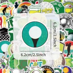 100PCS Golf Stickers, Cool Sport Golf Stickers for Scrapbooking, Golfing Stic…