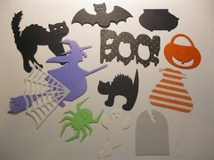 HALLOWEEN Scrapbook Die Cuts (Set of 12)