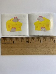 Mrs Grossman’s Lot of 2 Modules Scene One, Mice Cheese Stickers 2007 Scrapbook
