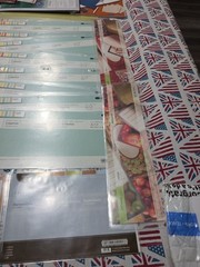 Creative Memories Big Lot Cardstock, Stickers, Borders, Matt’s, Photo Kit