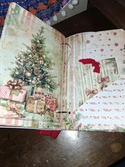 Shabby Christmas Junk Journal Scrapbook Usa Seller