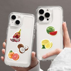 500Pcs/Roll Fruit Theme Stickers – Seals for Laptop/Journal/iPad/Guitar/Skateboa