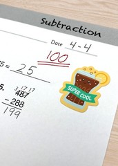 Scented Cola Bottle Stickers – 114 Count Scratch and Sniff for Classroom Use