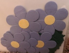 4 Sets Die-Cuts Craft Embellishments Scrapbook, Cards My Sunshine, Flowers #63