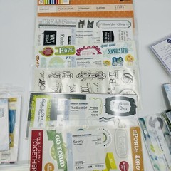 Creative Memories Lot 60+ Packets Stickers Mini Album ABC 123 Epoxy Vellum READ