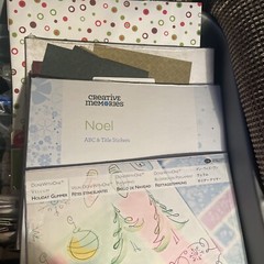 Creative Memories Scrapbooking Holiday Christmas Paper And Sticker Packs (5)