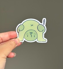 13 Smiski Stickers –Cute Minimal Glow-Inspired Sticker Pack for Journals, Laptop