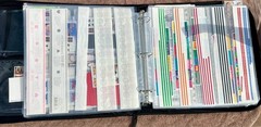 Crop In Style Binder With Lots Of Stickers ~ 17 Sheets full ~ All brands