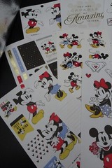 Lot of 13 Happy Planner Disney Mickey & Minnie Mouse Sticker Sheets / New