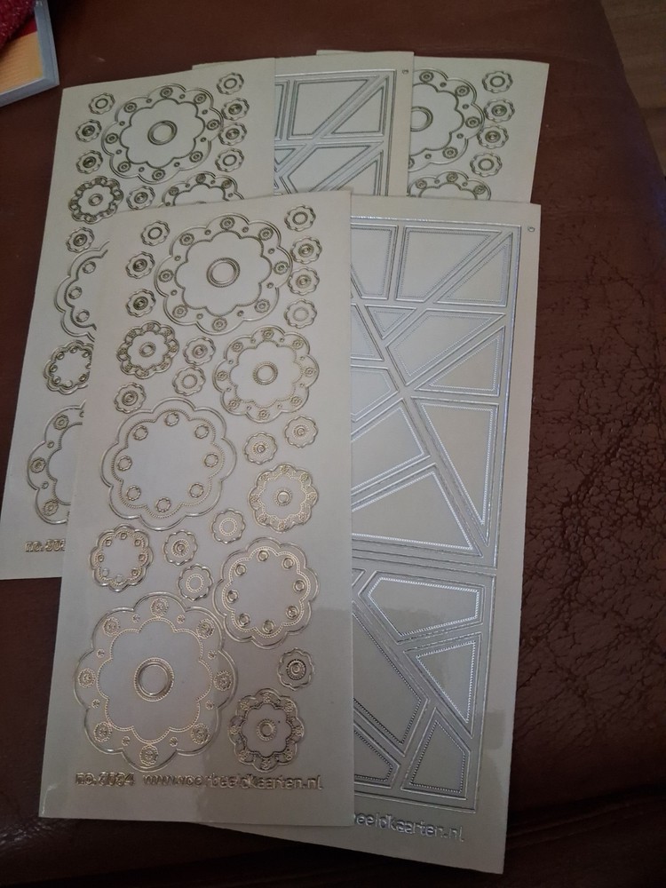 5X STICKERS SCRAPBOOKING NEW (ST1495) MIX TRANSPARENT