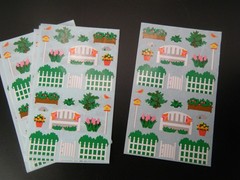 Vintage Mrs. Grossman’s Stickers by the Yard, White Picket Fence 1993 10 sheets