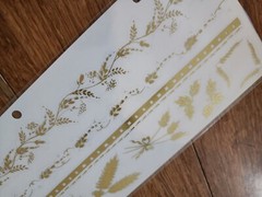 Sticko Stickers – Extra Large Gold Wedding Scroll Vintage SRA-06 New Retired #17