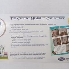 Creative Memories ’40s/’50s/’60s/’70s Decade Sticker Sets- 6 Sheets Each