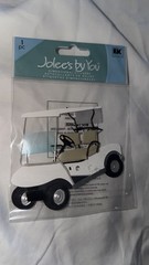 Jolee’s Large Golf Cart Scrapbooking Embellishment