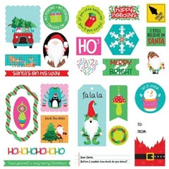 PhotoPlay Tulla & Norbert’s CHRISTMAS PARTY Cardstock Ephemera Die Cuts 26 pcs