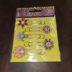 K&Company Scrapbooking Embellishments Lot 8 Packs Brads Metal Art Charms