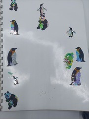 Vintage 1980’s -90’s Sticker Album Filled With Stickers