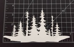 Tim Holtz Die Cuts * Forest Shadows * 6 Sets * White or Green Cardstock
