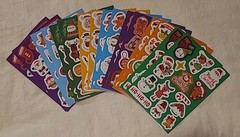 1300+ Assorted Holiday Christmas Stickers Autocollants Puffy Diecuts Paper Epoxy