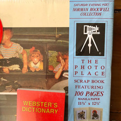 Vintage Norman Rockville Collection Scrap Book 100 Pages/Manila Paper New