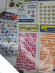 Scrapbooking Stickers Lot Word Bubble Family Phrase Stickabilities Sports 19