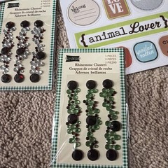 Lot Of 12 Packs Of Scrapbook Embellishments New In Package