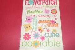 IMAGINISCE » LUCY BIRD COLLECTION » Rub-ons, 001910 – FLOWER PATCH