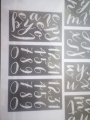 Me & My Big Ideas Stickers 10 Sheets Mambi Stickers Lowercase Cursive Letters