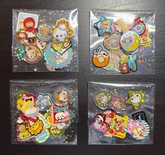 RARE Kawaii Sticker Flakes San X Sanrio Japan 12 Pieces Mix Grab Bag Lot
