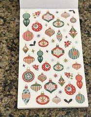Hobby Lobby CHRISTMAS 2021 Sticker Book 8 Pages Holiday 500+ Pieces