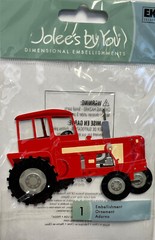Jolee’s Boutique Dimensional Stickers ~ Tractor