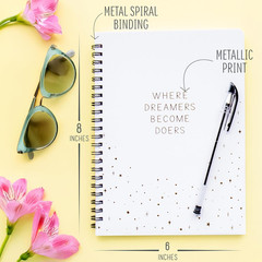 D.I.Y. Dreamers Become Doers Journaling Set, Stationery Set, Bullet Journal Kit,