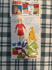 1981 Annie Stickers In Original Unopened Packaging